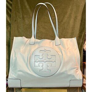 Authentic Powder Blue Tory Bruch Large Ella Tote!